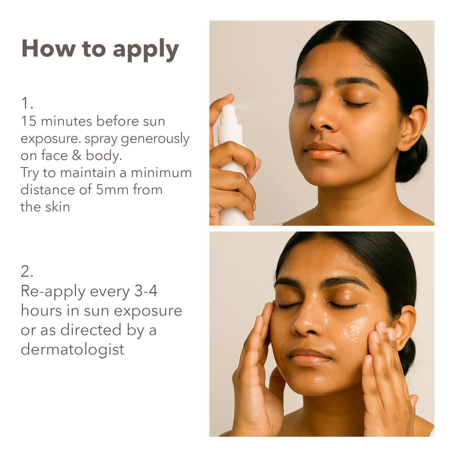 Derma Botanics UV aqua sunscreen spray SPF 50+