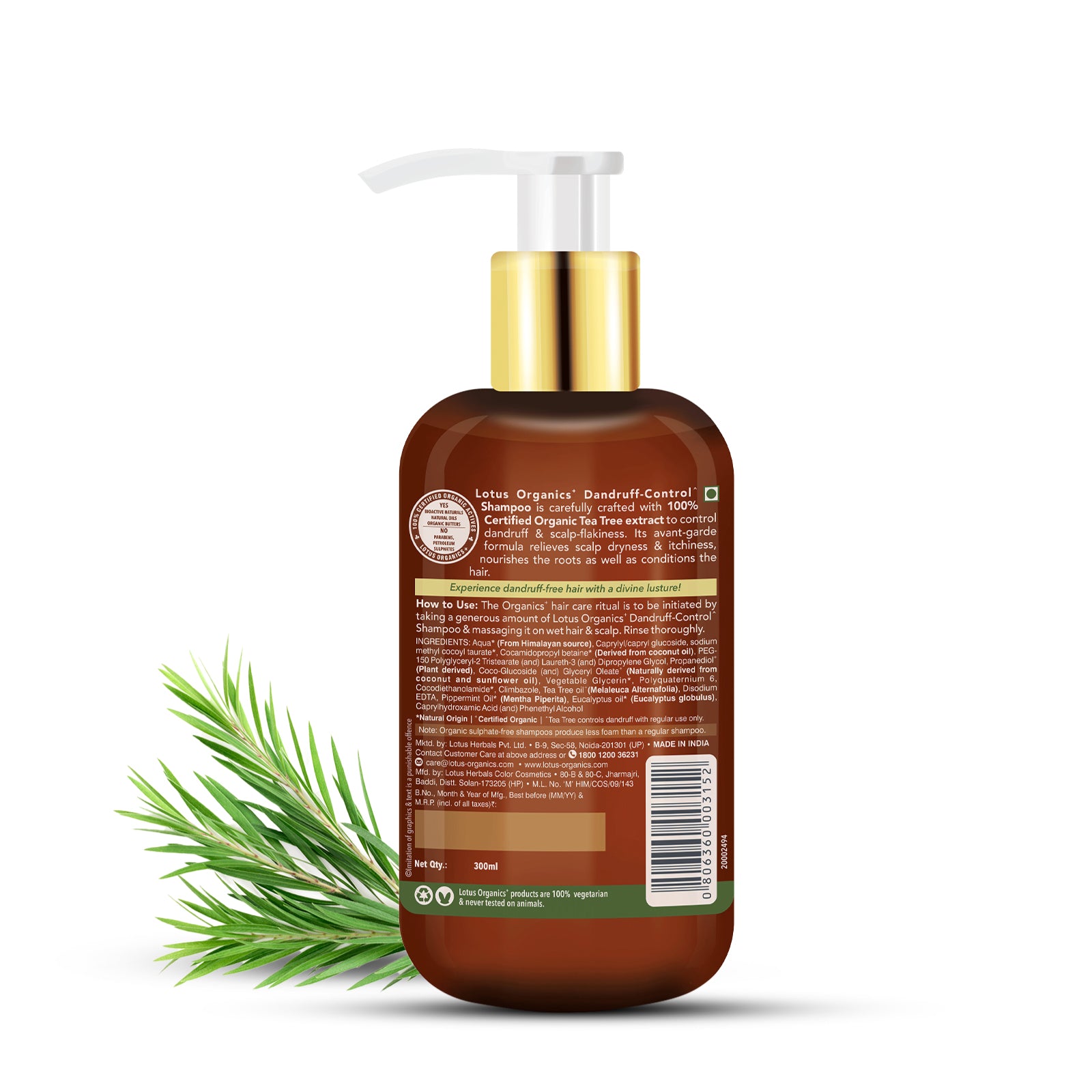 Lotus Chemical-Free Anti-Dandruff Shampoo