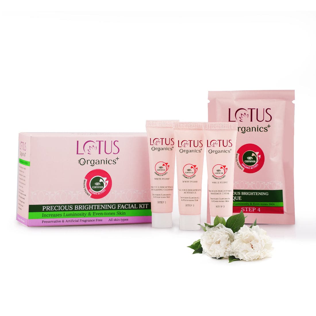 Facial kit - Lotus Organics