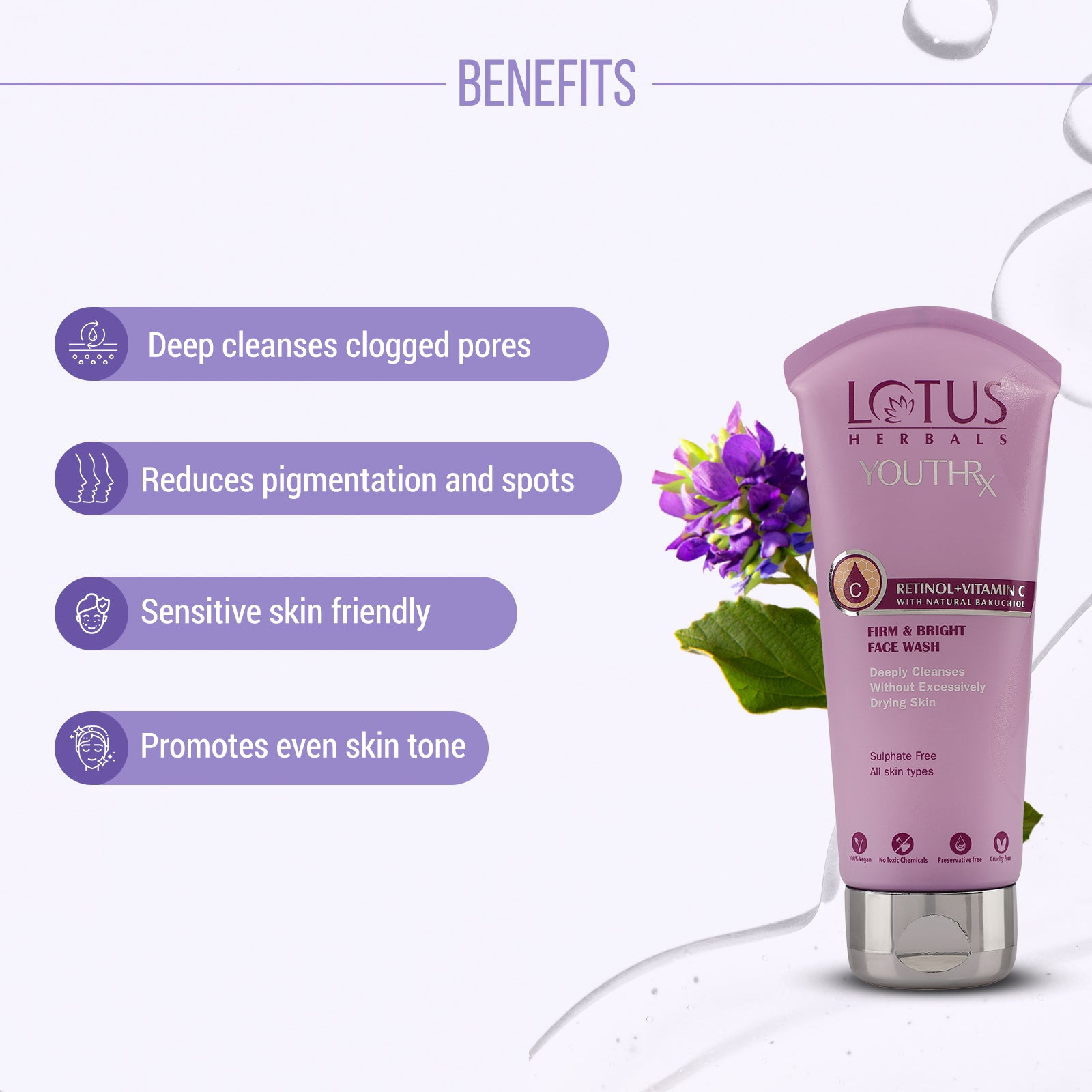 YouthRx firm & bright facewash