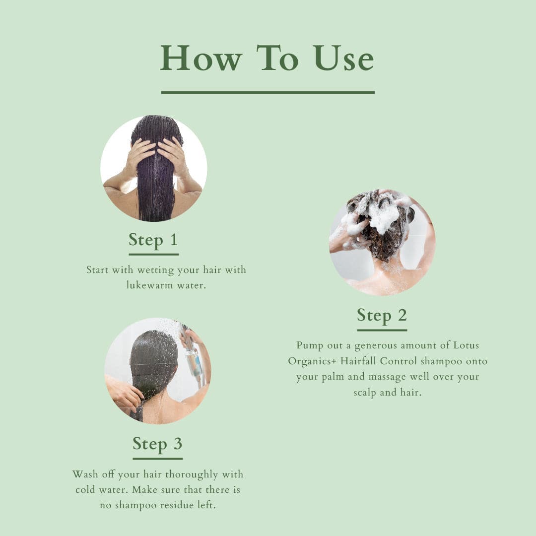 Lotus Hair Fall Control Shampoo