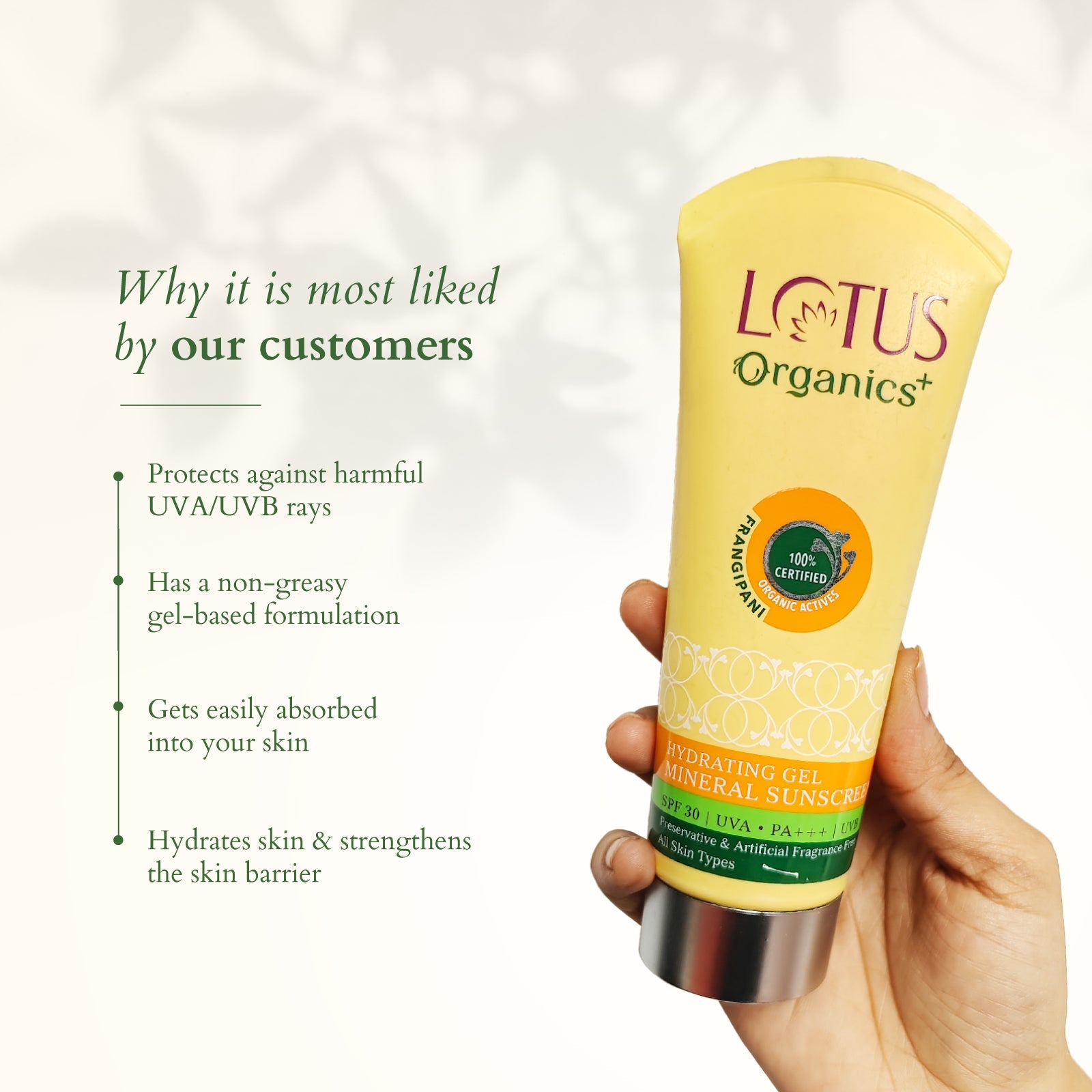 Hydrating Gel Mineral Sunscreen SPF 30 PA+++