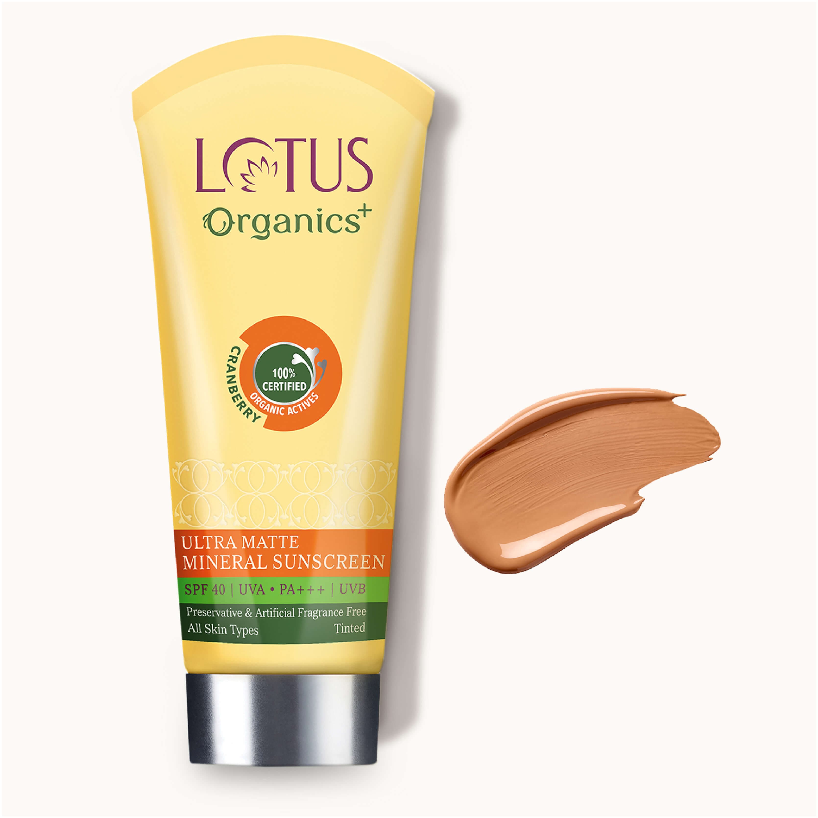Lotus Organics+ Mineral Sunscreen: SPF 40 + SPF 50