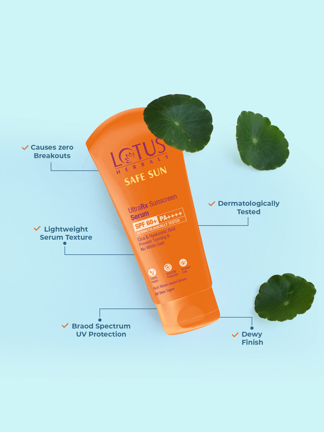 Safesun UltraRX Sunscreen Serum SPF 60 PA++++