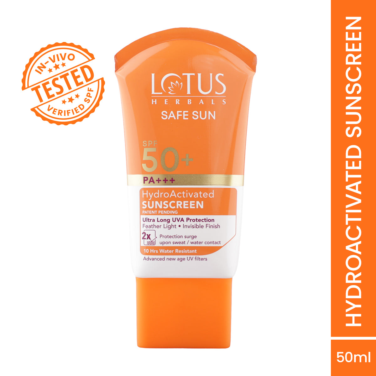 Lotus Herbals Safe Sun HydroActivated Sunscreen SPF 50+ PA+++