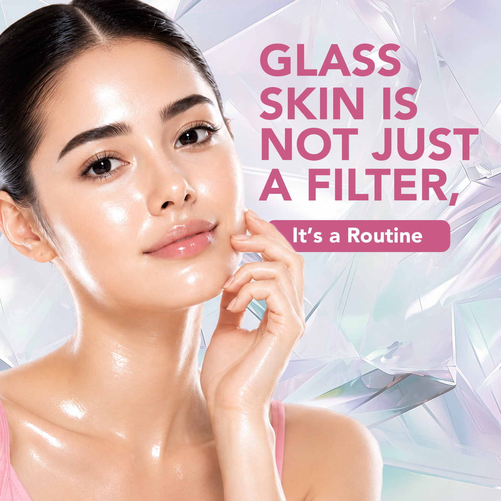 Lotus Herbals Korean Glass 8-Step Skin Facial Kit with Kombucha & Rice Water