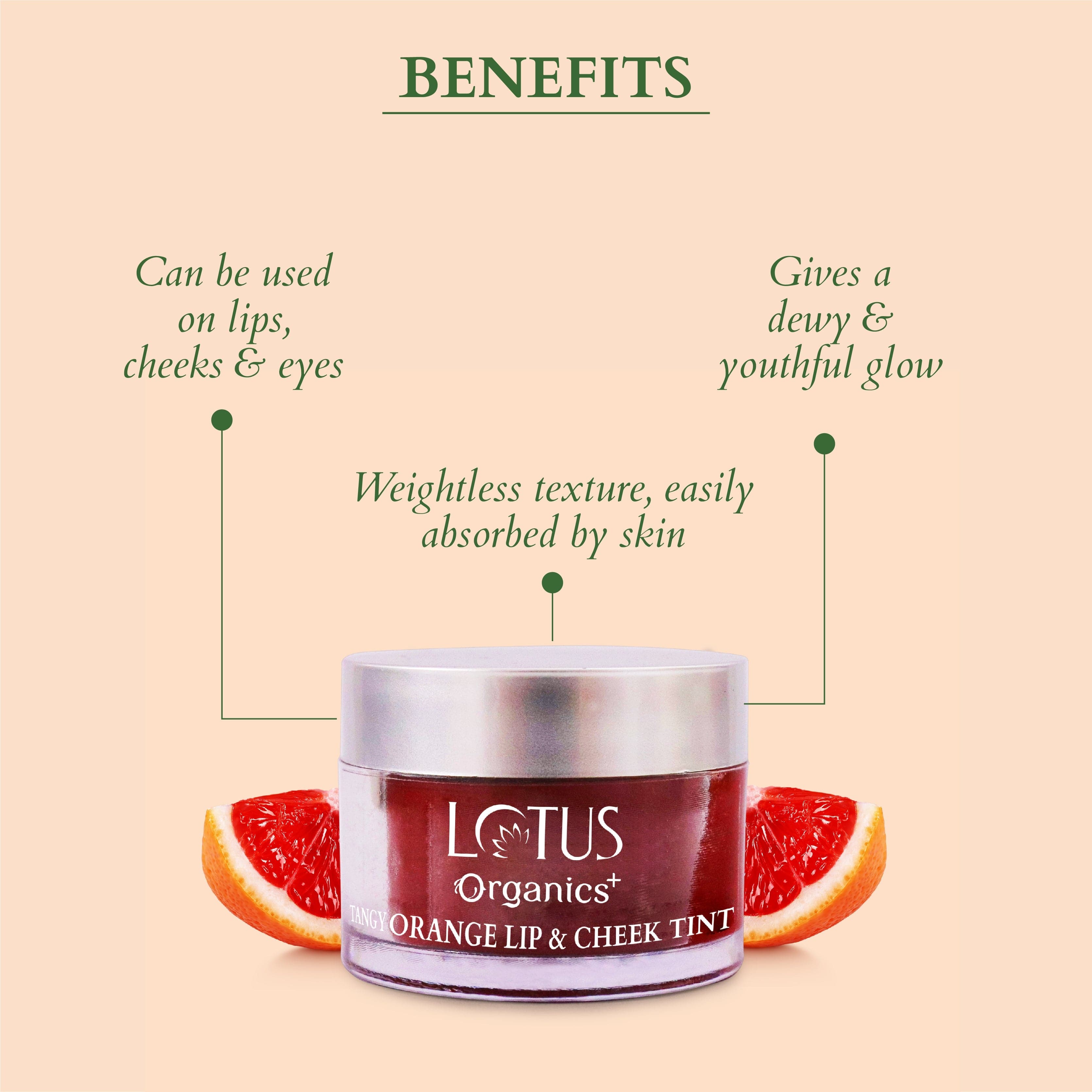 Tangy Orange Lip & Cheek Tint