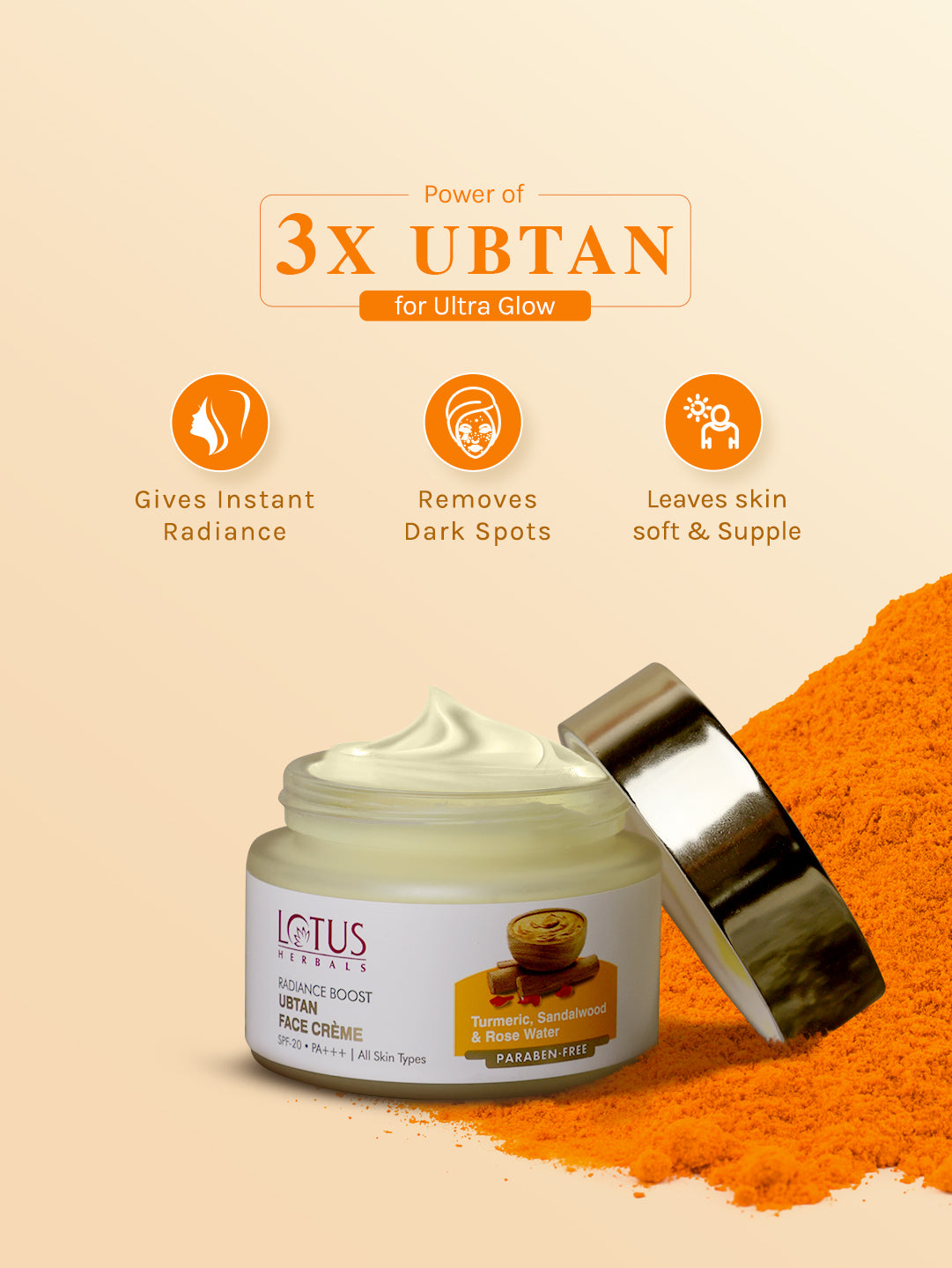Radiance Boost Ubtan Face Cream
