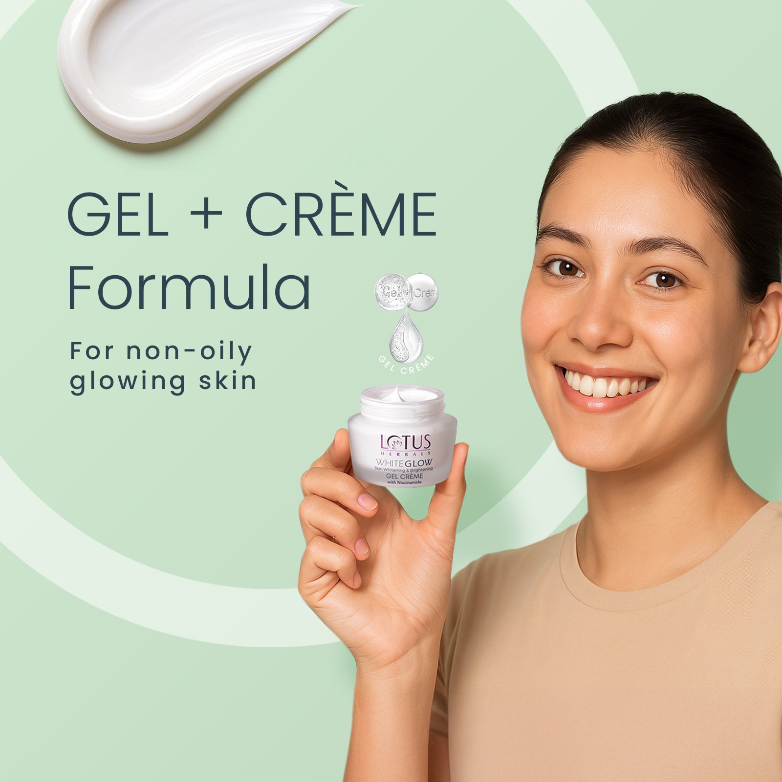 WhiteGlow Skin brightening Gel Cream SPF 25 PA+++