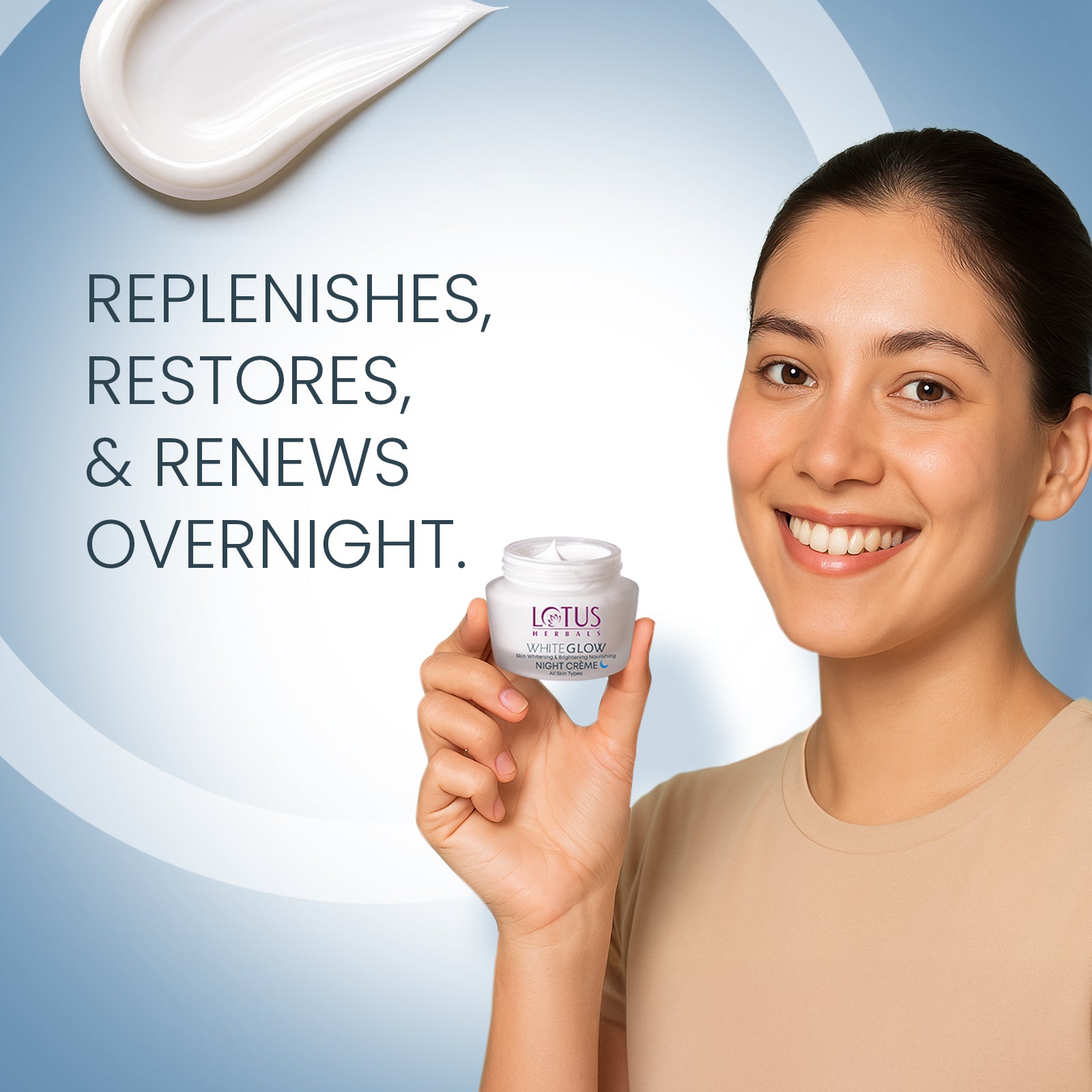 WhiteGlow Skin Brightening & Nourishing Night Cream