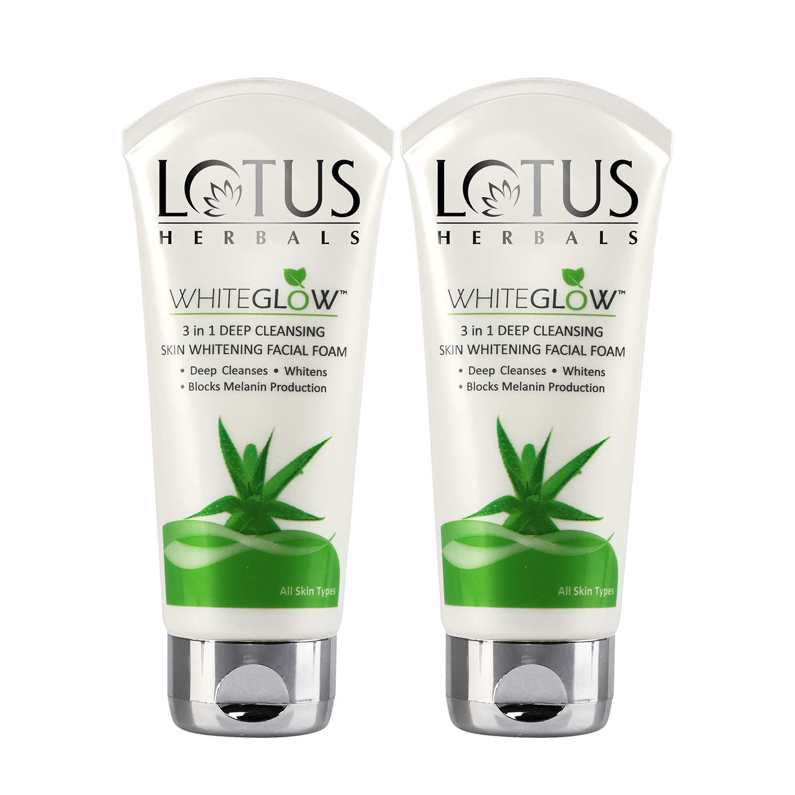 WhiteGlow 3 In 1 Deep Cleansing Skin Brightening Facial Foam
