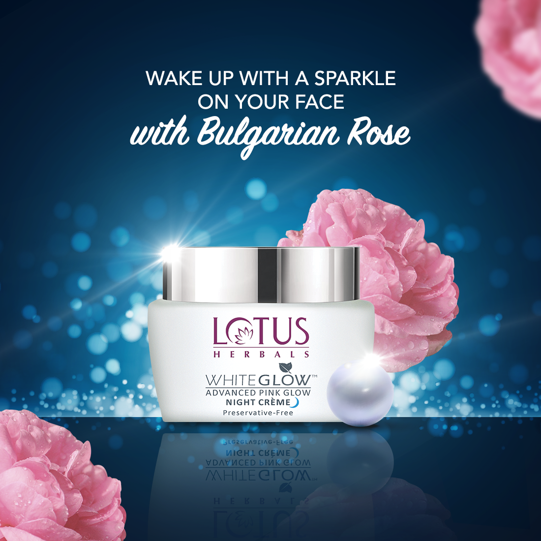 WhiteGlow Advanced Pink Glow Brightening Night Cream