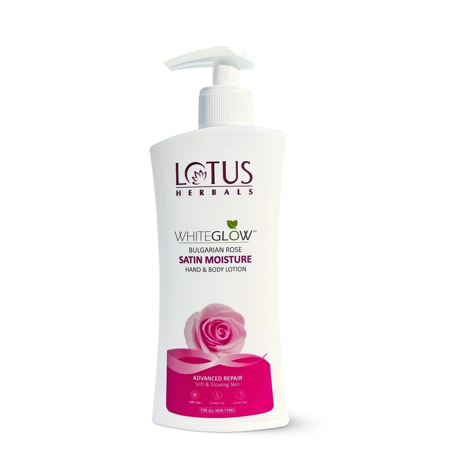 WhiteGlow Satin Moisture Hand & Body Lotion