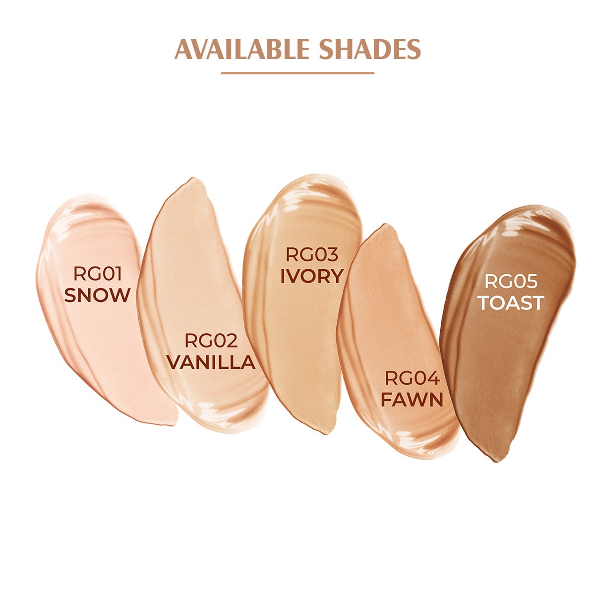 Ecostay Radiant Gel Foundation - Snow