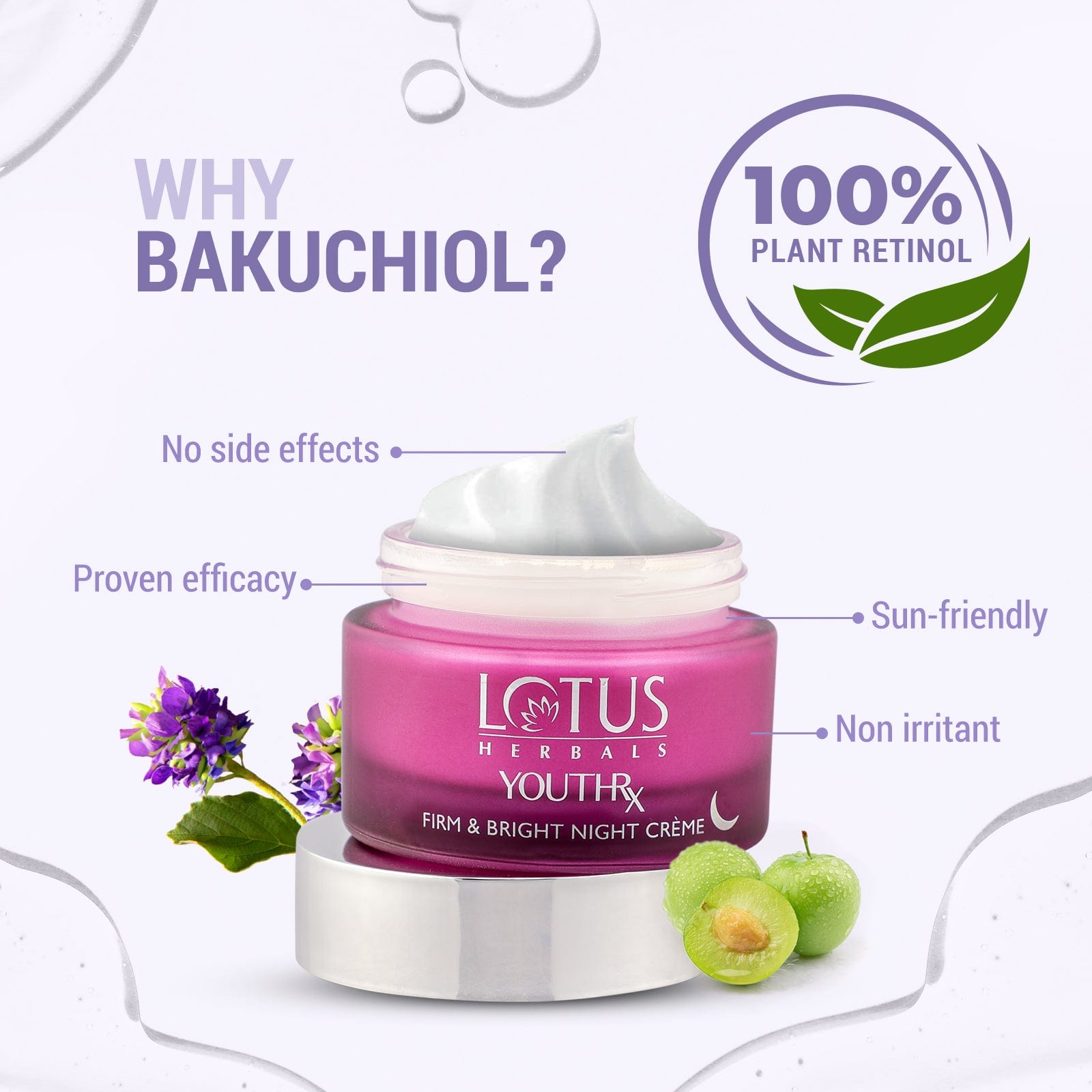 YouthRx firm & bright night crème