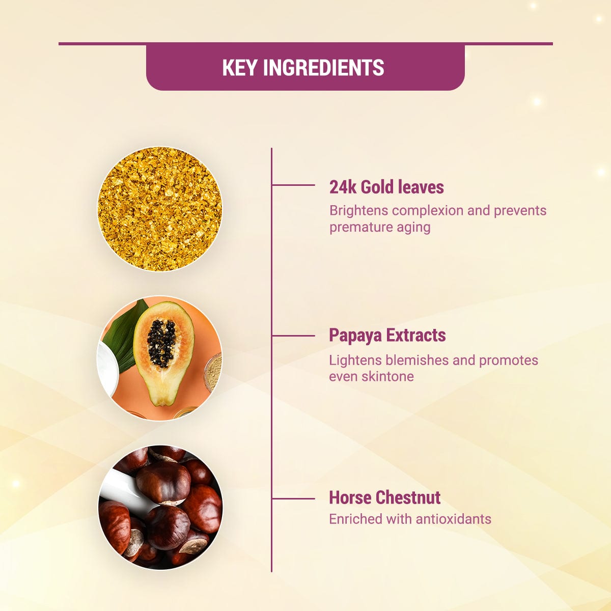 Radiant Gold Cellular Glow Salon Grade 4 Facial Kit
