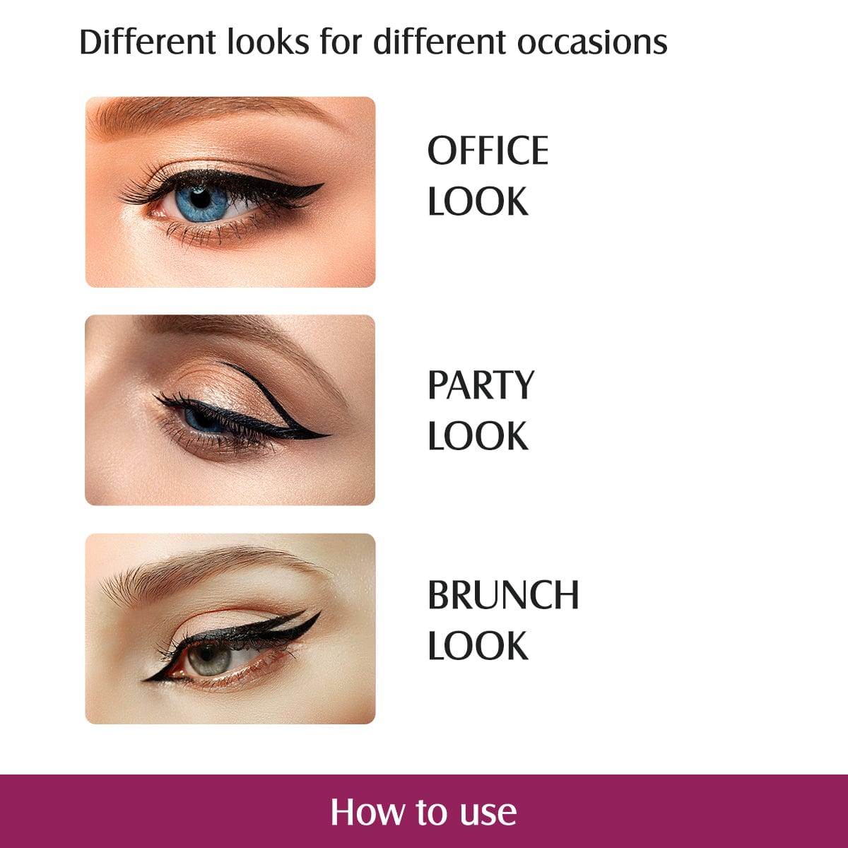 How To Use Ecostay Longlasting Gel Eye Definer - Mega Black