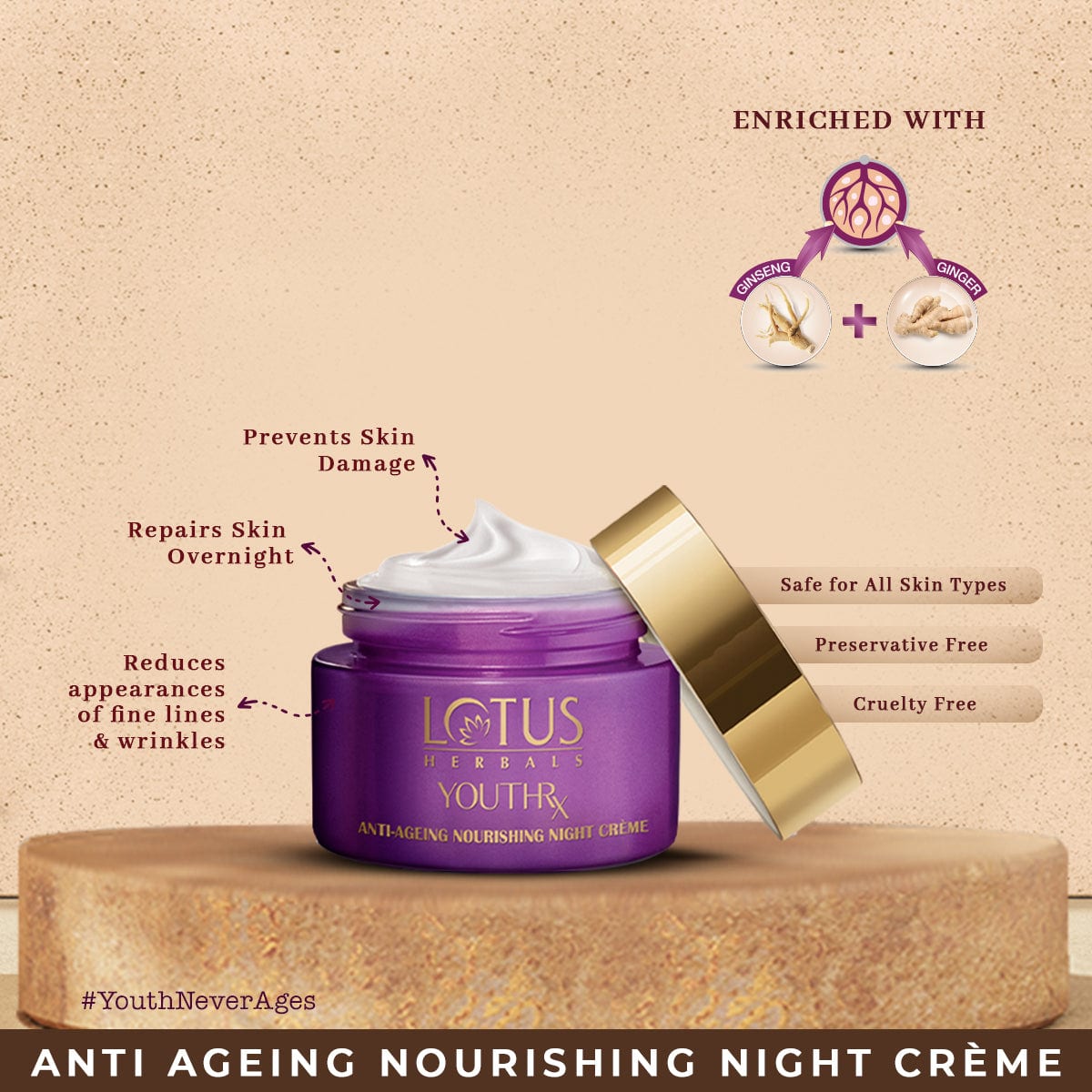 Reduce Finelines - Lotus Herbals YouthRx Youth Restore Pack
